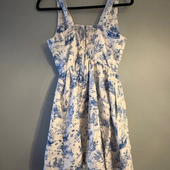 NWOT NEVER WORN 7 For All Mankind Marine Life Toile Dress NEVER WORN - Picture 5 of 7